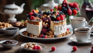 angel food cake sides