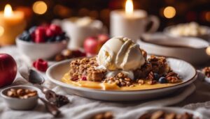 apple crisp side dishes