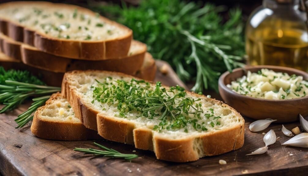 aromatic garlic bread recipe