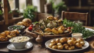 artichoke pairing side dishes