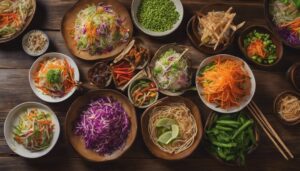 asian slaw side dishes