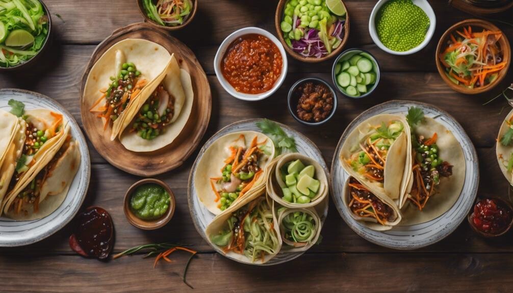 asian taco side dishes