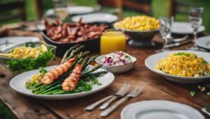 bacon wrapped shrimp side dishes