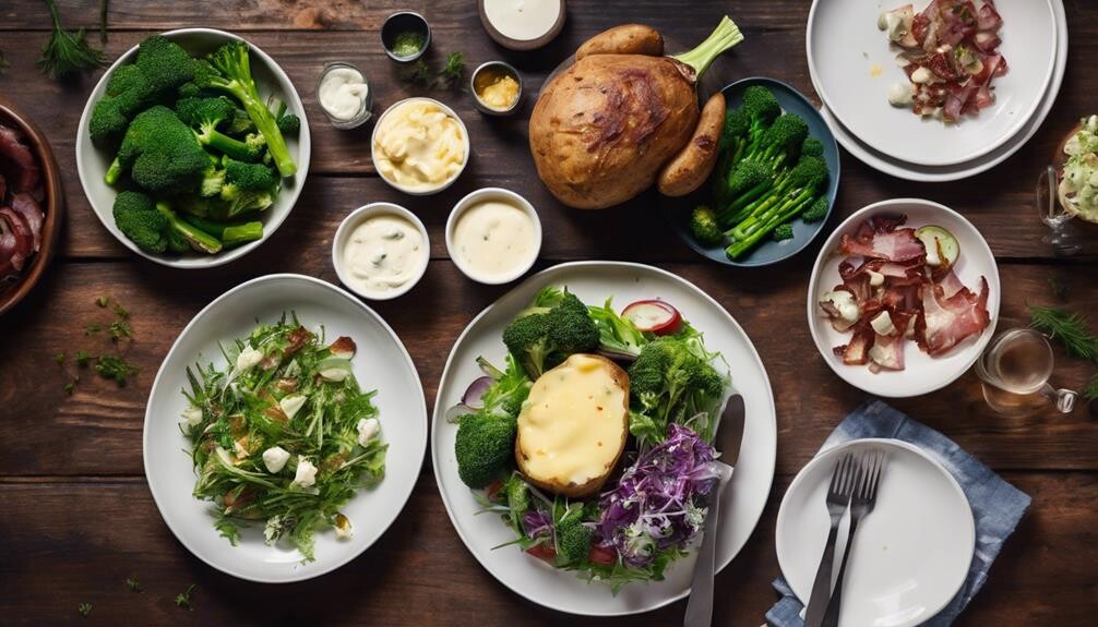 baked potato side dishes