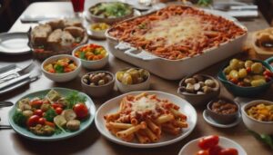 baked ziti party sides