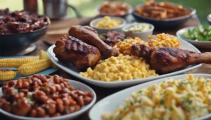 bbq drumstick side dishes