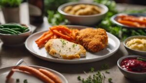breaded chicken breast sides