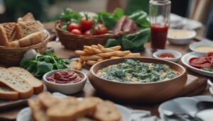 breadstick accompaniments and recipes