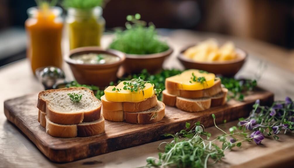 breakfast delight with jam