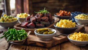brisket burnt ends sides