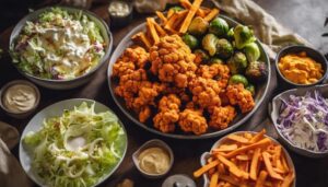 buffalo cauliflower side dishes