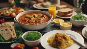 cabbage roll soup sides
