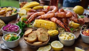 cajun shrimp boil sides