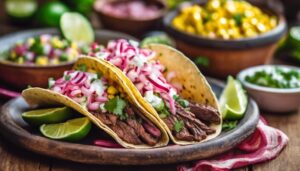carne asada taco sides