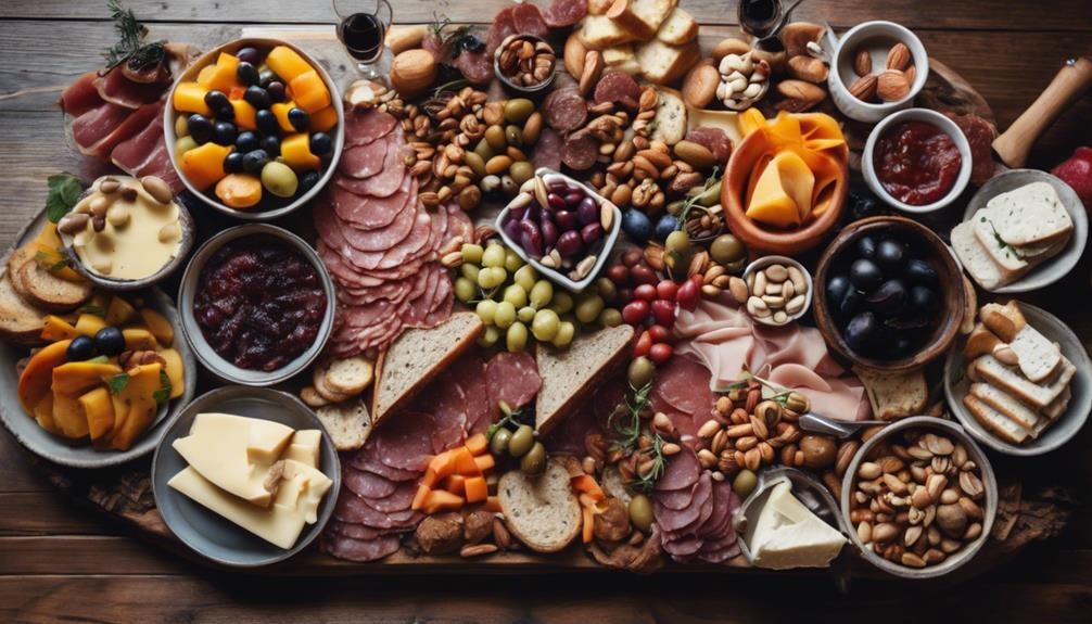 charcuterie board dinner sides