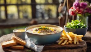 cheeseburger soup side dishes