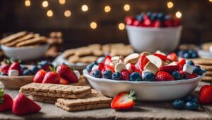 cheesecake dip side dishes