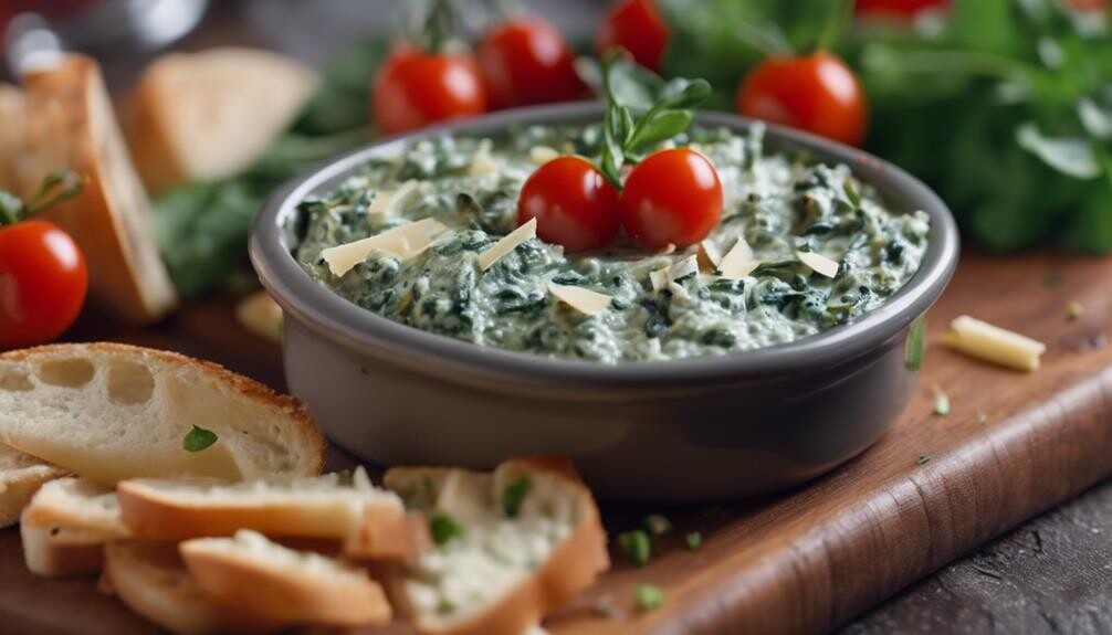 cheesy and creamy appetizer