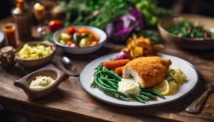 chicken kiev side dishes