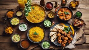 chicken tikka skewer sides