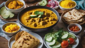 coconut chicken curry sides