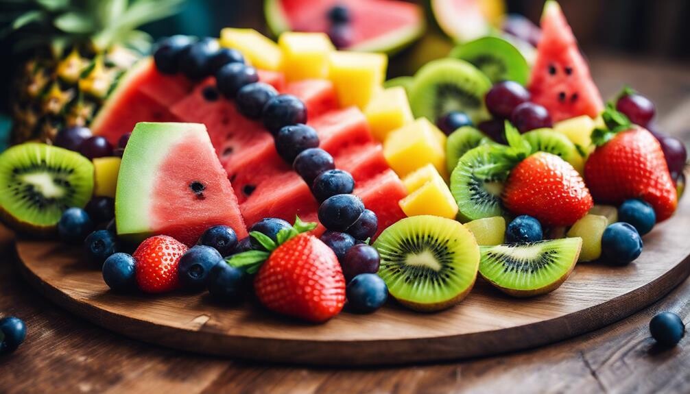 colorful fresh delicious assortment