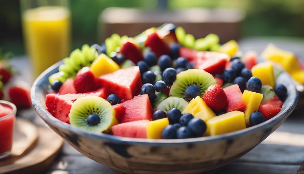 colorful fruit salad recipe