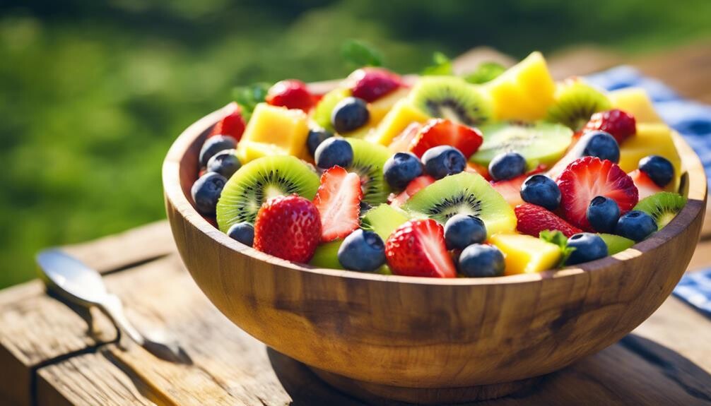 colorful fruit salad recipe