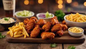 complement boneless wings perfectly