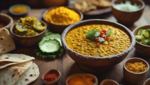 complement dhal with sides