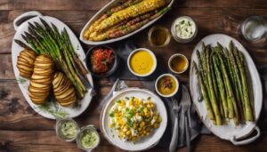 complement hasselback potatoes perfectly