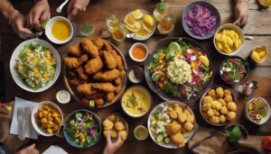 complement hush puppies deliciously