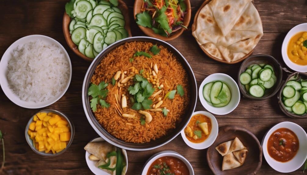 complement red curry dishes