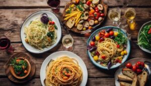 complement spaghetti with sides