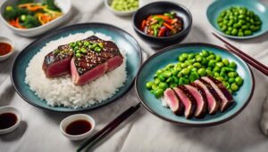 complement teriyaki tuna perfectly