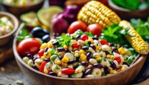 complement three bean salad