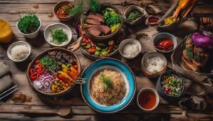 complementary dishes for rice