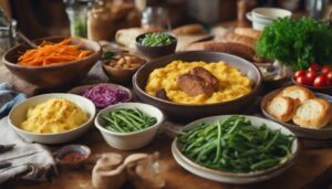 complementing cabbage and sausage