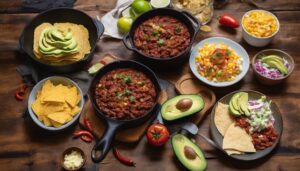 complementing chili con carne perfectly