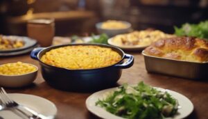 complementing corn casserole with sides