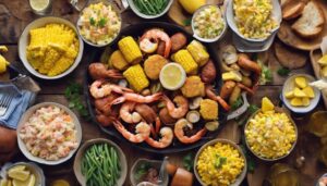 complementing low country boil