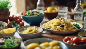 complementing pasta with sides