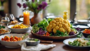 complementing roast cauliflower dishes