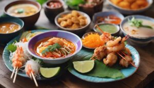 complementing thai green curry