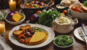 complementing vegetable stew perfectly