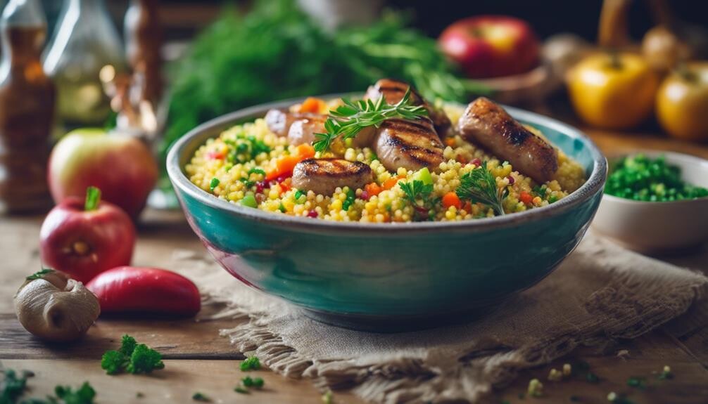 cooking with fresh ingredients