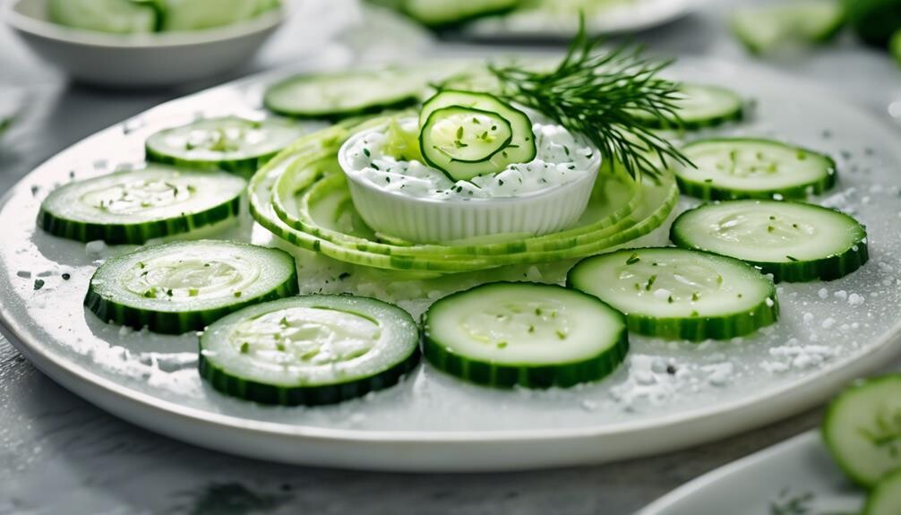 cool refreshing green snack