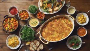 crab casserole side dishes