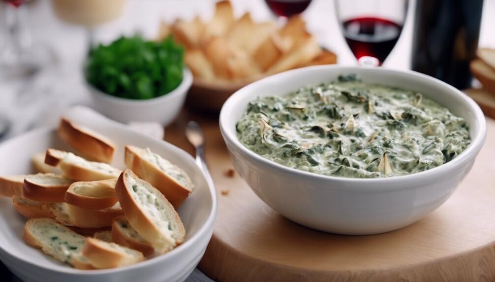 creamy and savory appetizer