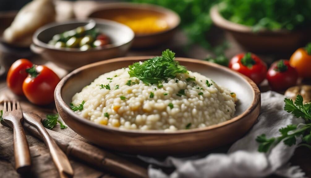 creamy arborio rice dish